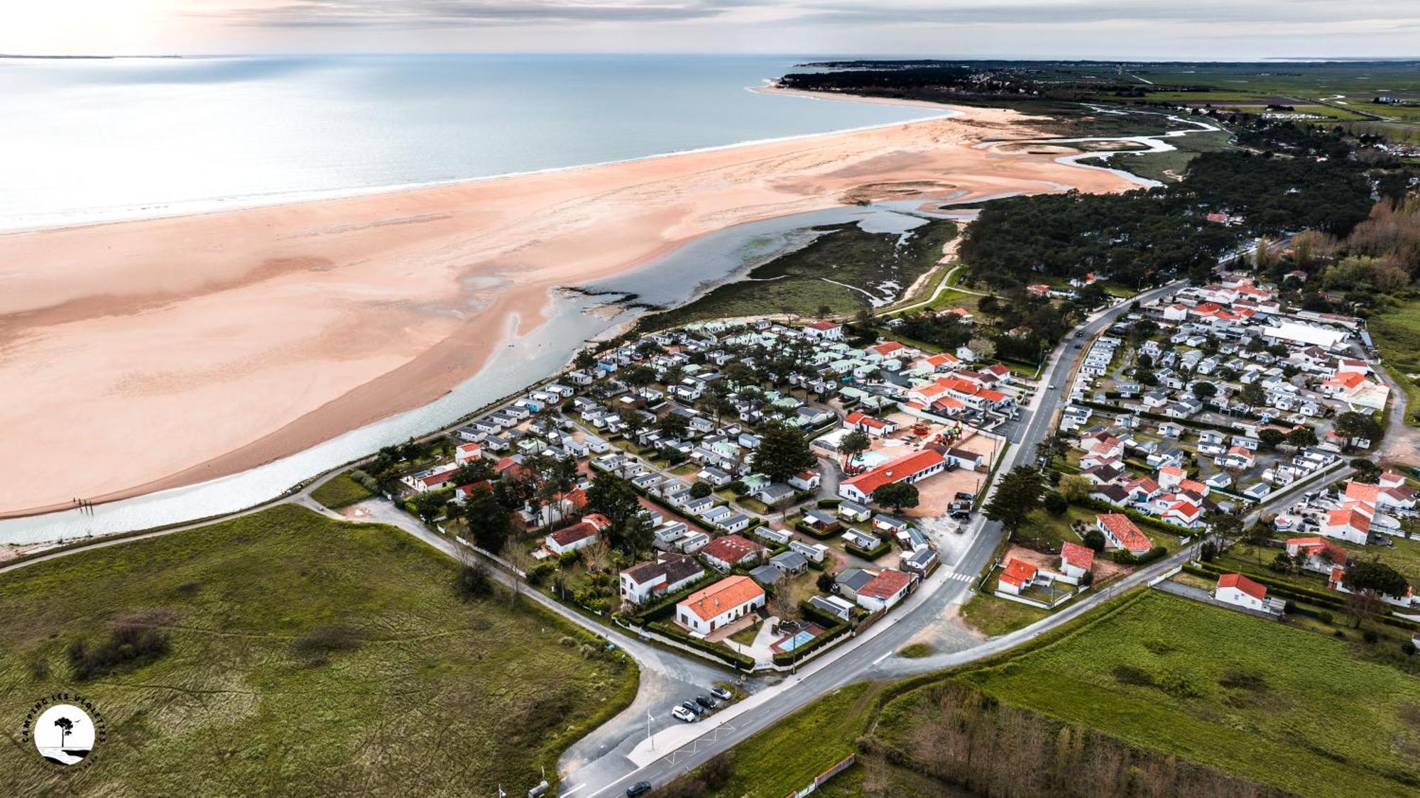 Camping Les Violettes La Faute-sur-Mer Exterior photo